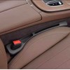 Car Center Console Gap Filler, Premium Leather Seat Side Pocket
