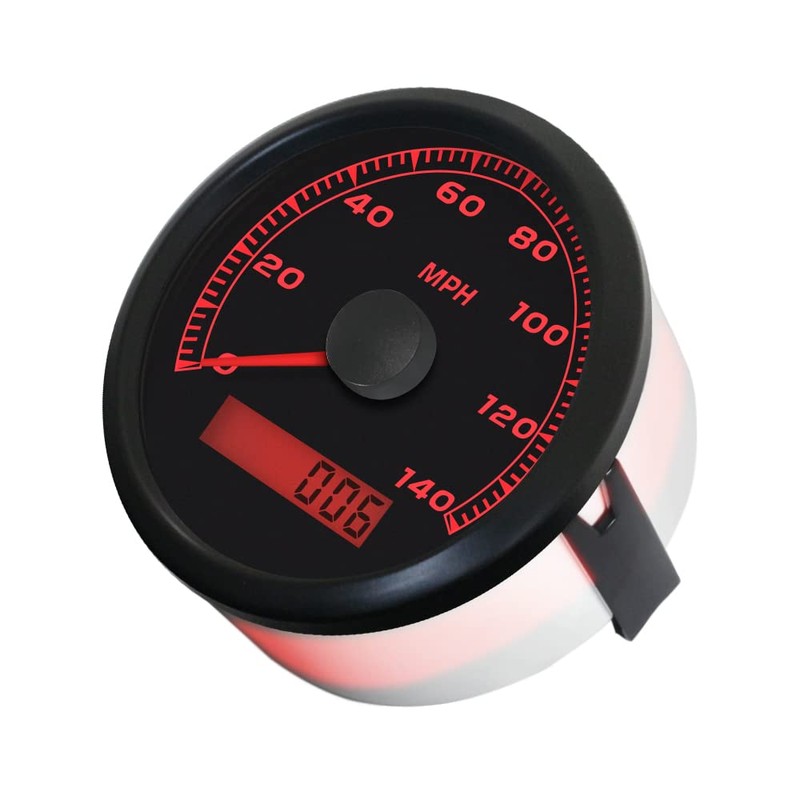 ELING Velocímetro GPS MPH garantizado 140 MPH para motocicleta automática