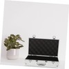 WOONEKY Aluminum Alloy Toolbox for Carrying Tools Accessories Jewelry Capacity
