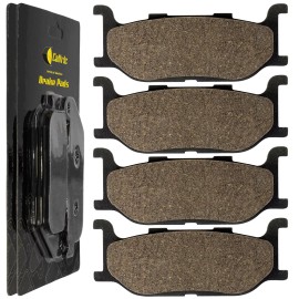 Caltric Front Brake Pads for Yamaha XV1600 Road Star 1600 Silverado 1999-2003 Front Pads