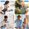 JUANANIUG Portable Neck Fan Rechargeable Personal Hand-Free Fan Mini USB