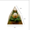 Orgonite Crystal Pyramid Crystal Chakra Amethyst Reiki Pyramid Health Pyramid