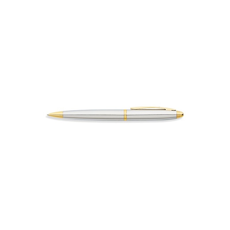 Cross Chrome/Goldplatten FC0012 3FC Lexington Ballpoint Pen with Fixings –
