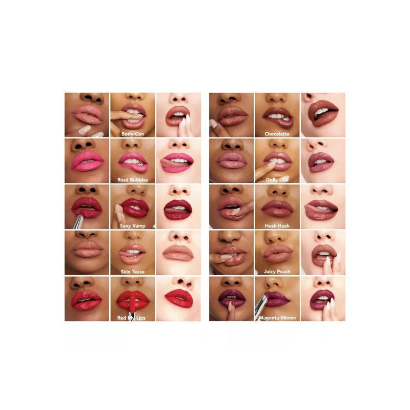 BUXOM Full On Satin Lipstick ~ Magenta Maven ~ .09