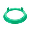 LST 4 x centring rings, spacer rings, green, for alloy