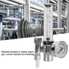 Argon Gas Pressure Reducer Argon Gas Meter Outlet Male Thread
