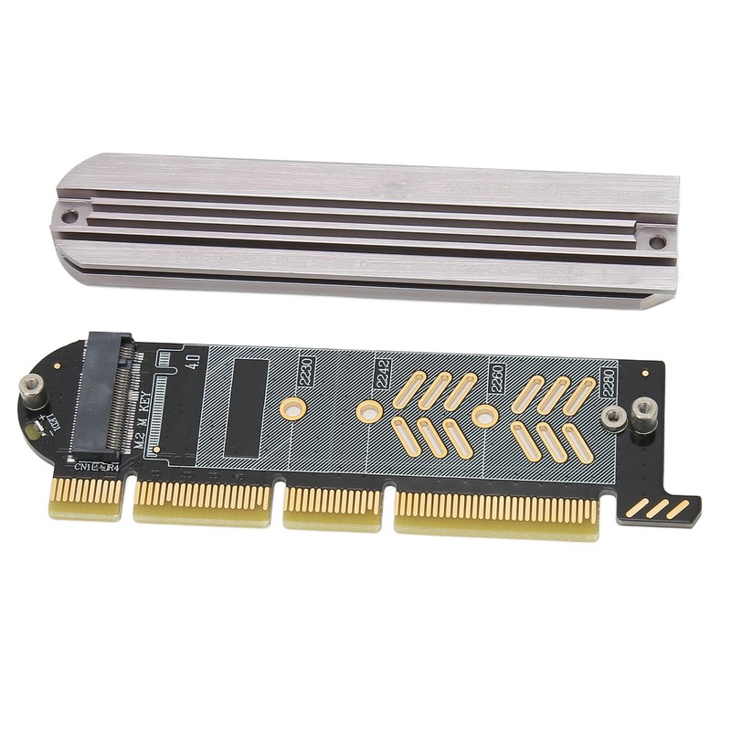 M.2 NVMe SSD to PCIe Adapter PCIe 4.0 Aluminium Alloy