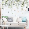 Esmee Green Leaf Wall Sticker Living Room Bedroom Bedside Entrance