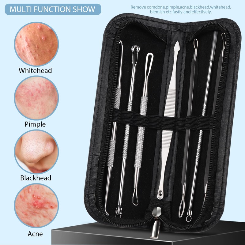 Teenitor 7 in 1 Pimple Popper Tool Kit - Blackhead