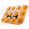 LavoHome Copper Ceramic Nonstick Solid Aluminum Muffin Pan for 12