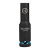Makita E-16411 Impact Black Impact Socket 1/2" SW10 Long, Chrome-Molybdenum,