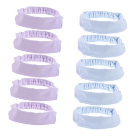 Ipetboom 10PCS Non Slip Sports Headbands for Men Women Sweat Absorbing Comfortable Hair Bands for Yoga Running Cycling Fitness Gym Workouts Versatile Gender Neutral Design