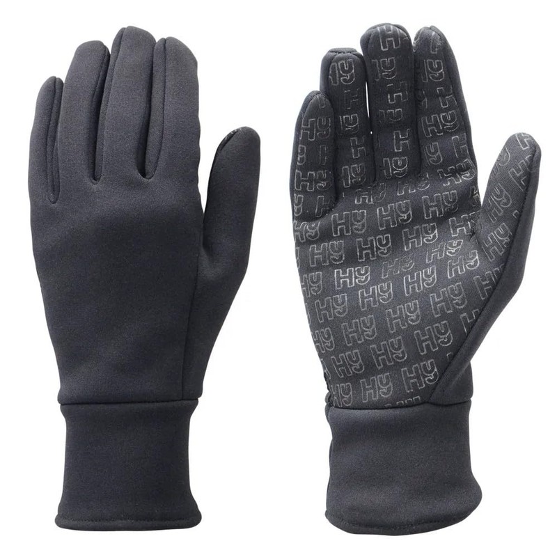 Hy5 Ultra Grip Neoprene Fleece Gloves - Black - Medium