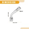 Partuto 3 Pcs 135-Degree Universal Tire Valve Stem Extenders -