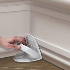 Detail Sander,Precision Wall Sanding Kit | Multifunctional Gadget with Non-Slip Grip Metal Set for Wall Furniture Crafting Art Wood Home Projects