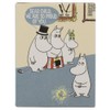 Sunstar Stationery S2825260 Moomin Sticky Notes, Book-shaped, Blue