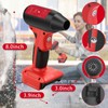 Cordless Leaf Blower,Jet Fan 130000 RPM Wind Speed,Compatible with Craftsman