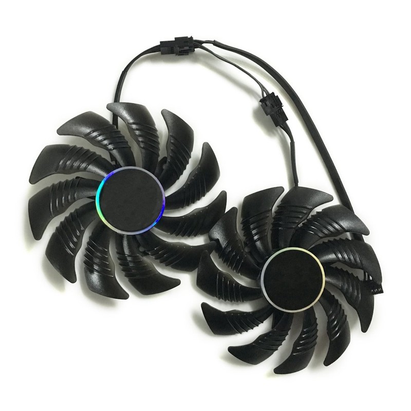 iHaospace 2 Pcs/lot T129215SU Graphics Card Fan for GIGABYTE GTX