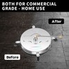 16.5" Pressure Washer Surface Cleaner with 4 Wheels - Stainless