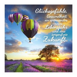 Depesche 5326.014 Glückwunsch-Karte zum Geburtstag mit 3D Motiv, Geburtstagskarte, ca. 17 x 17 cm groß, inkl. passendem Umschlag und Innentext