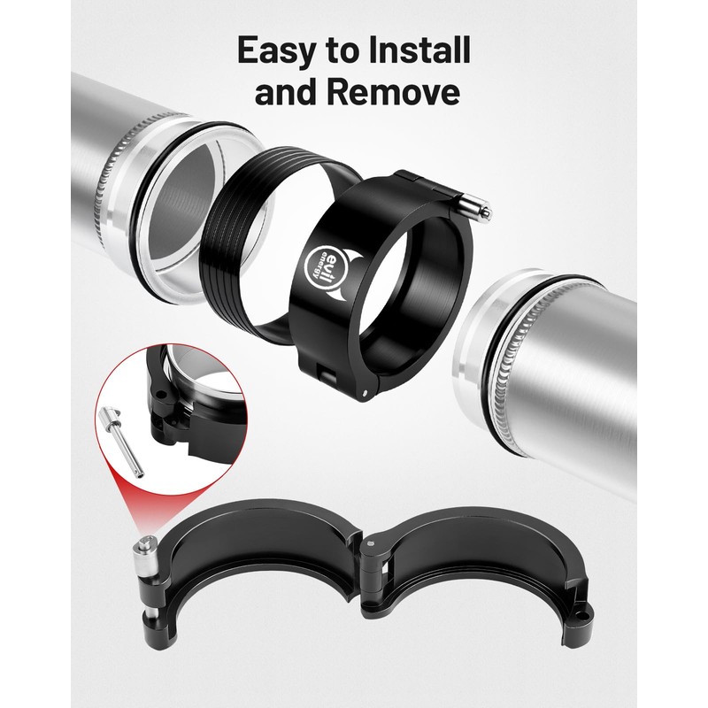 EVIL ENERGY V Band Aluminum, Quick Release V Band Clamp