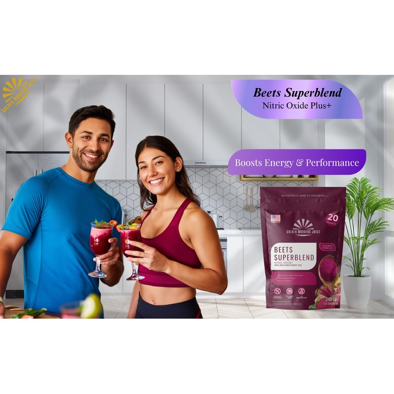 Beets Superblend 100% Freeze Dried Powder Juice, Beets, Pomegranate, Avocado,