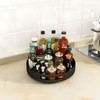 360° Rotating Spice Rack Space Saving Steel Rotating Container for
