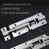 4 Pcs Door Lock with 24 Screws Set, 75mm/3inch Door