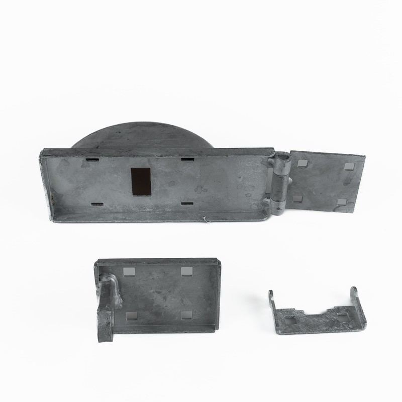 GATEMATE® Right Hand Padlock Protector | Galvanized Steel | High-Security