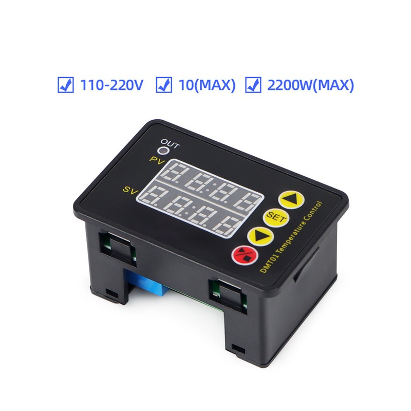 Digital Temperature Controller Module Heating Cooling Electronic Thermostat NTC Sensor
