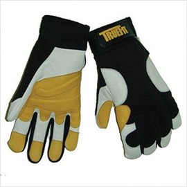 John Tillman 14902X 2X Black, Gold/Pearl True Fit Full Finger Top Grain Goatskin Super Premium Mechanics Gloves, English, 15.34 fl. oz., Plastic, 1 x 9 x 5.5