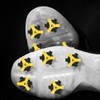 Golf Spikes Set, Golf Shoe Spikes Replacements with 1 Black