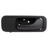 TRQ Front Right Interior Door Handle Black Passenger Side Compatible