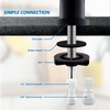 WEWE Matte Black Drinking Water Faucet Non Air Gap Stainless