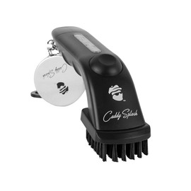 Caddy Splash Golf Club Water Brush Pro - Black, Designed for Effective Water Cleaning, Ideal for Golf Club Maintenance:_1 Pack