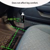 MEAUTELE Metal 3D Front Door Pocket Storage Box for Jeep