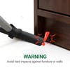EZ SPARES Replacement of SBB Parquet Anti-Collision Smooth Floor Brush