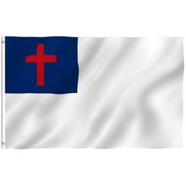 KAYSO FLAGS Christian Religious Polyester Online Stores Poly Church Flag