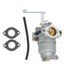 Thomletha Carburetor with Fuel Line Gaskets Set Replacement for Yamaha