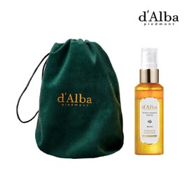 Dalba (현대홈쇼핑)달바 화이트 트러플 로얄 세럼 60ml + 벨벳 파우치(그린) (Daebak Home Shopping) Dalba White Truffle Royal Serum 60ml + Velvet Pouch (Green)