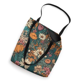 Cottagecore Daisies Flower Hippie 60s 70s Aesthetic Style Tote Bag