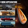 FSBCGT 5Pcs Amber Teardrop Cab Light 9LED Cab Marker Light
