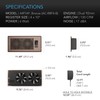 AC Infinity AIRTAP T4 Bronze, Register Booster Fan for 4”
