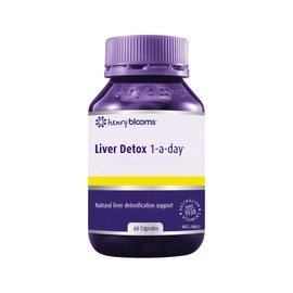 Henry Blooms Liver Detox 1-a-day 60 Capsules
