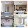 Roodike Bathroom Exhaust Fan for Ceiling Mount, Household Bath Vent