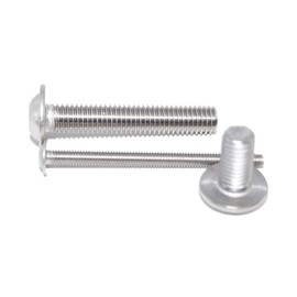 Round-Head Screws with Hexagonal Socket with Flange M10 x 20 10 Pieces ISO 7380-2 A2 Stainless Steel Countersunk Screws