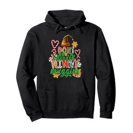 Don't Be A Headed Mommy Muggins Elf Xmas Matching Family Pullover Hoodie