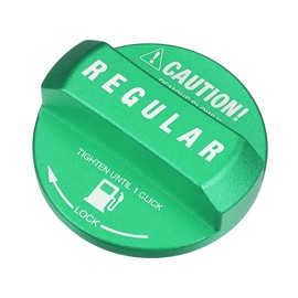 X AUTOHAUX Fuel Tank Cap Cover Gas Fuel Cap Tank Filler Cover Replacement for Toyota Green
