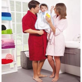 Primavera Bata De Baño Grande 100% Algodón Peinado Primavera