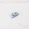 LT Easiyl Pack of 20 Galvanized Steel Narrow U-Clip Nuts